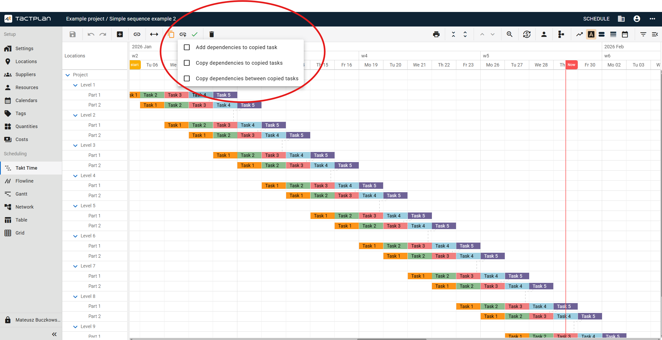 Scheduling - Takt Time - Copy - Copy dependencies options (en) (2.5.1)