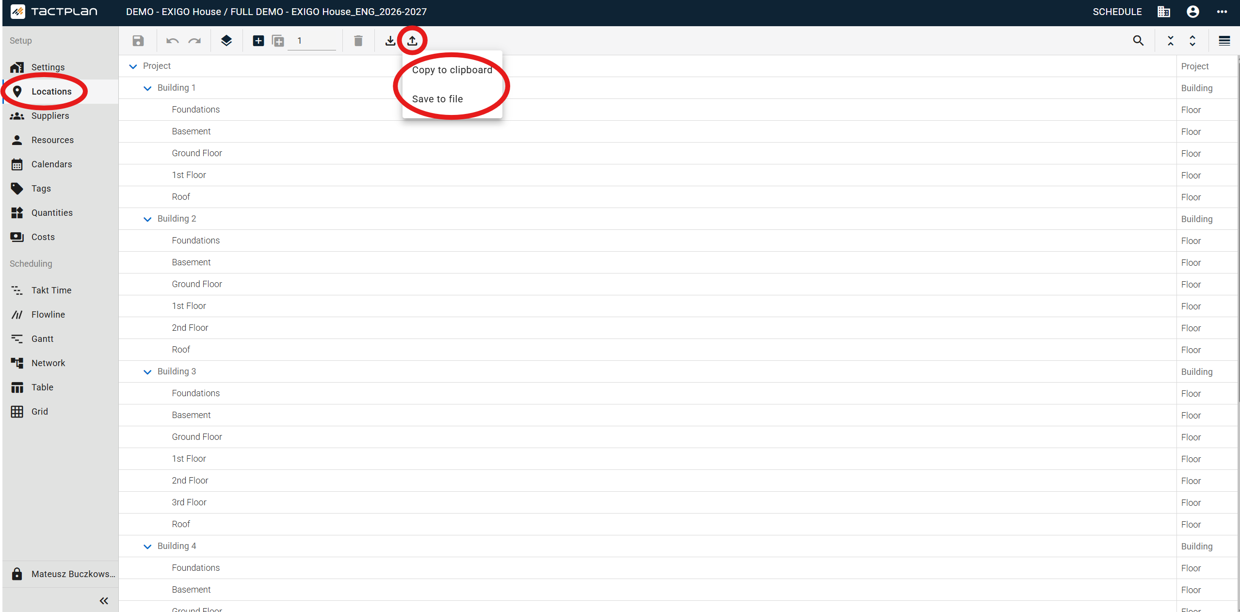 Setup - Locations - Export (en) (2.5.1)