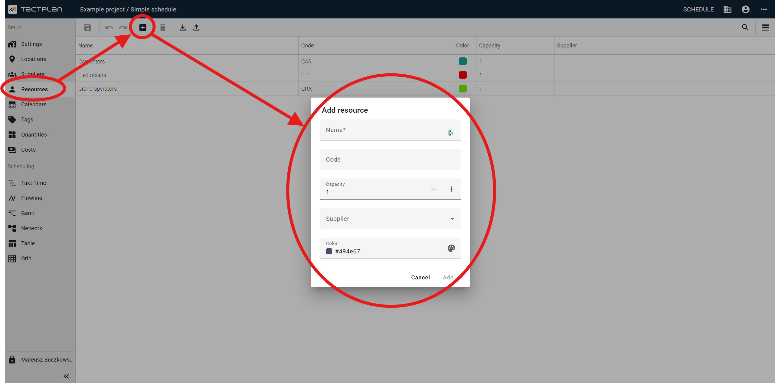 Setup - Resources - Add Resource (en) (2.5.1)