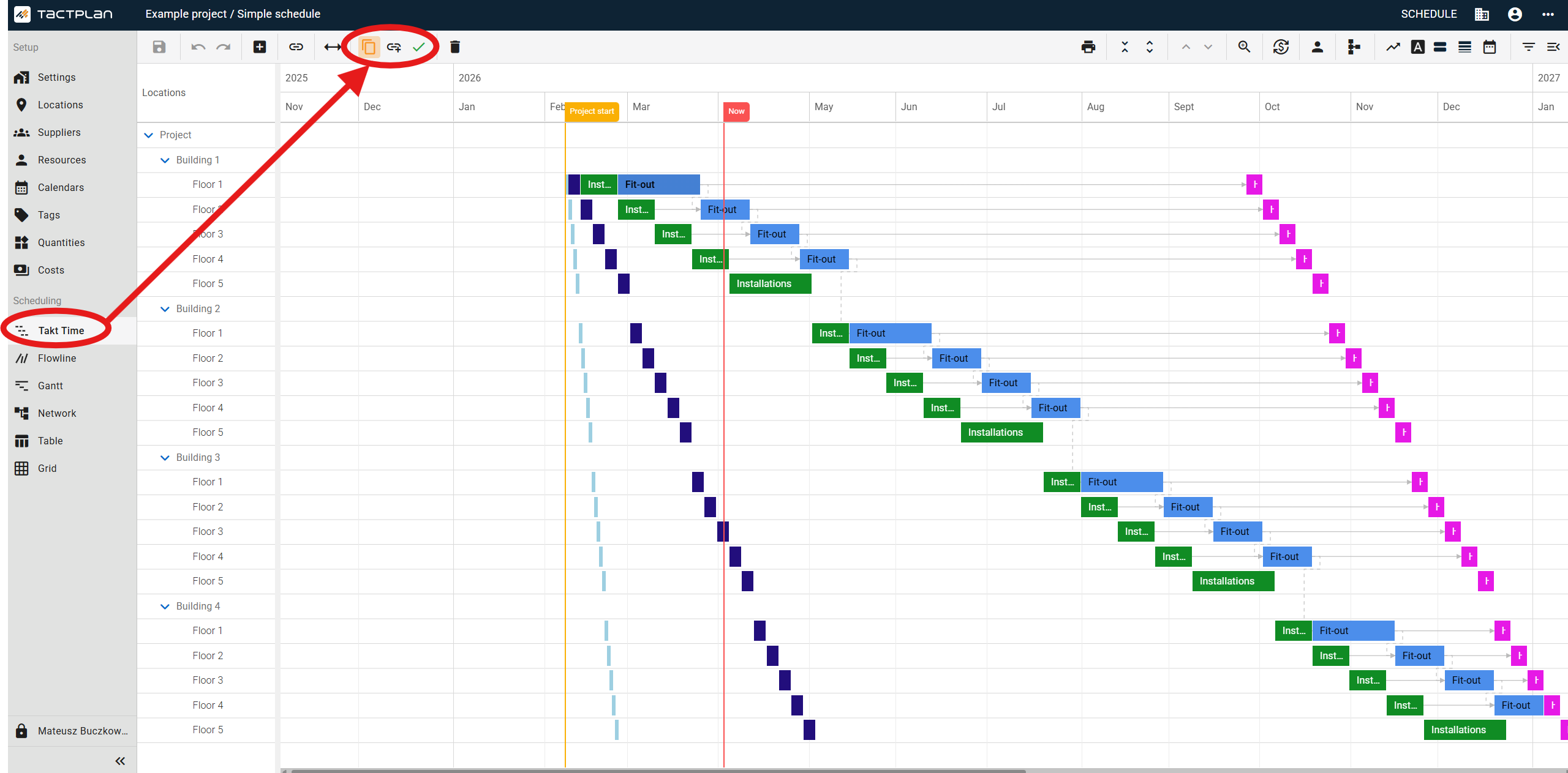Scheduling - Takt Time - Task panel - Copy tasks (en) (2.5.1)